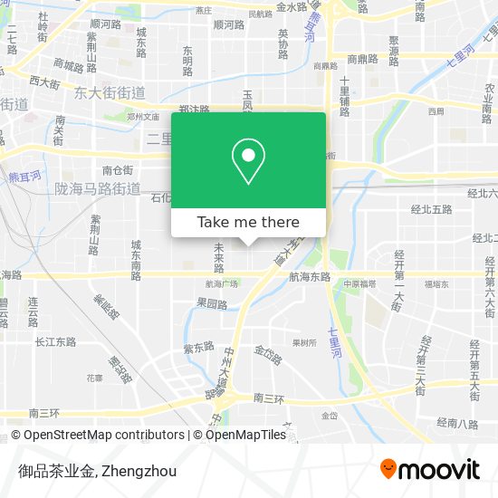 御品茶业金 map
