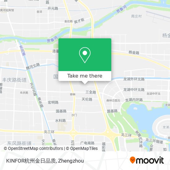 KINFOR杭州金日品质 map