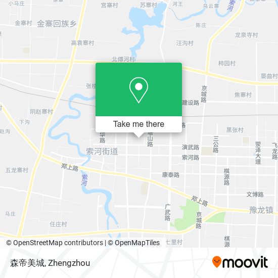 森帝美城 map
