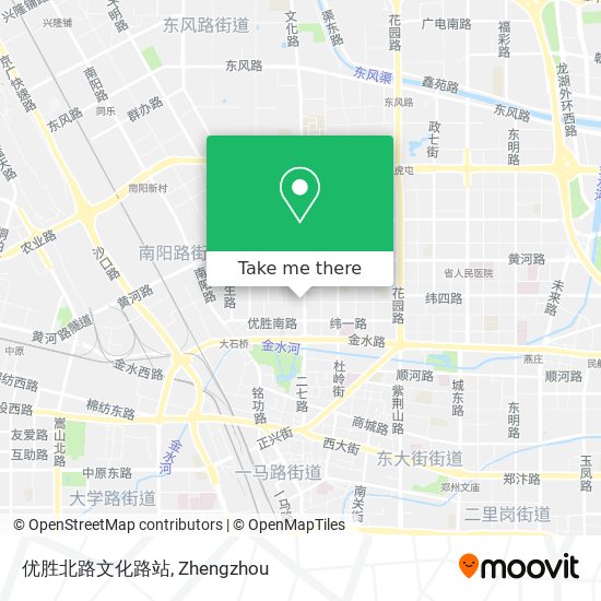 优胜北路文化路站 map