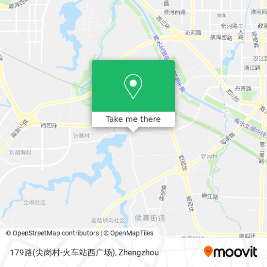 179路(尖岗村-火车站西广场) map