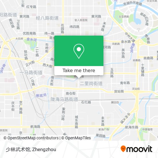 少林武术馆 map