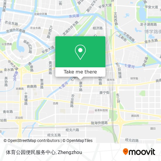 体育公园便民服务中心 map