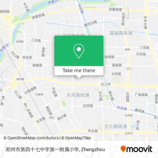郑州市第四十七中学第一附属小学 map