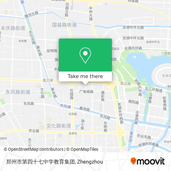 郑州市第四十七中学教育集团 map