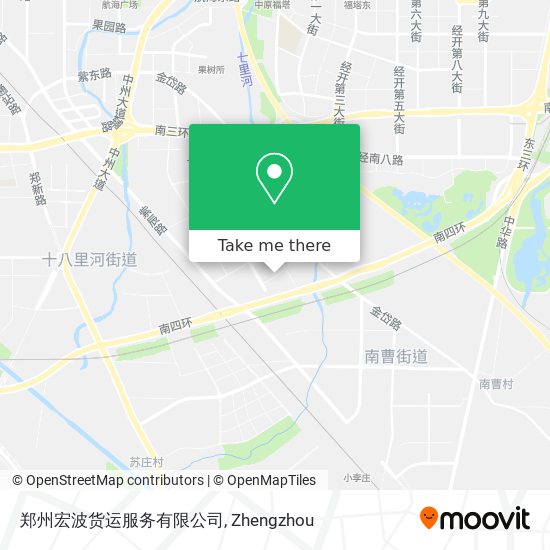 郑州宏波货运服务有限公司 map