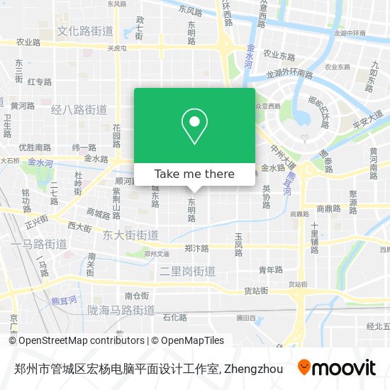 郑州市管城区宏杨电脑平面设计工作室 map