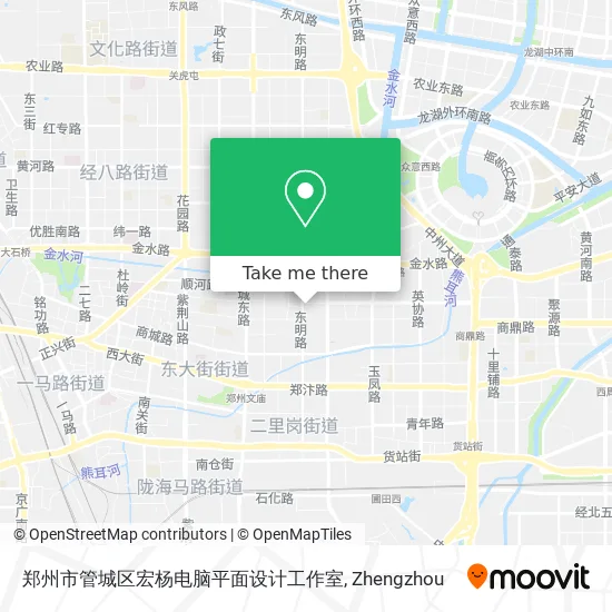郑州市管城区宏杨电脑平面设计工作室 map