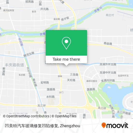 凹美特汽车玻璃修复凹陷修复 map