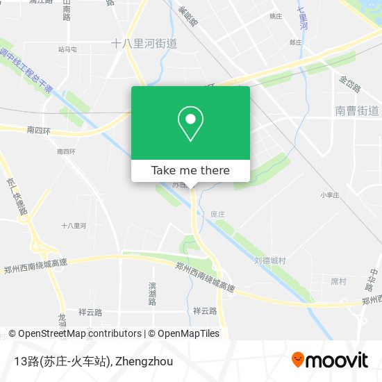 13路(苏庄-火车站) map