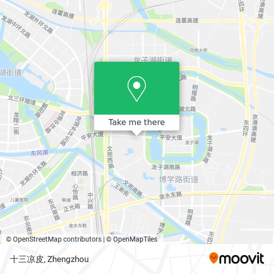 十三凉皮 map