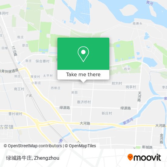 绿城路牛庄 map