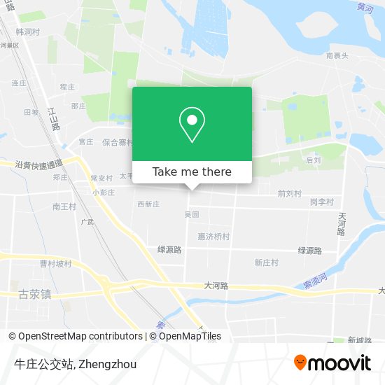 牛庄公交站 map