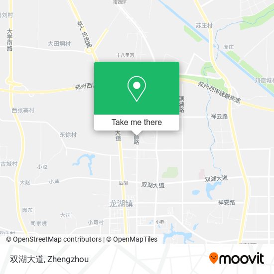 双湖大道 map