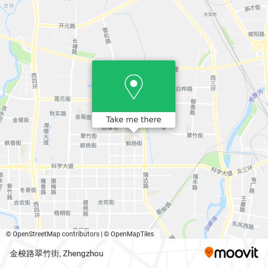 金梭路翠竹街 map