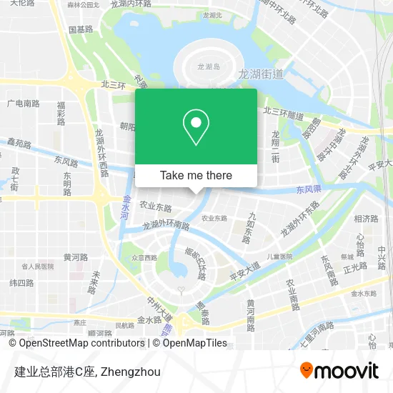 建业总部港C座 map