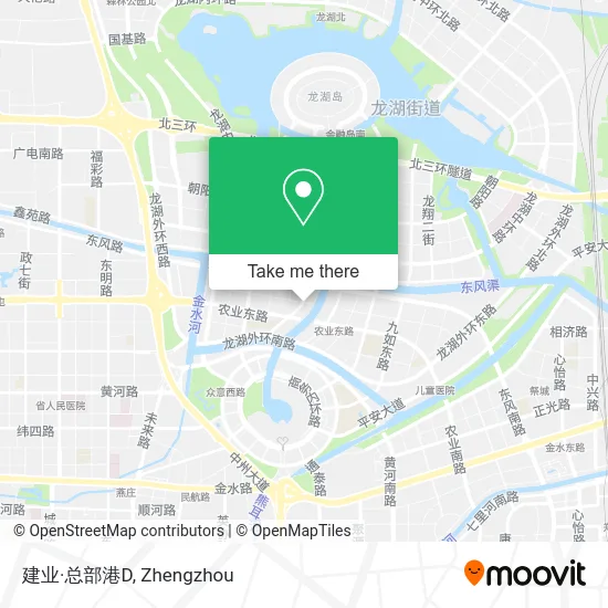 建业·总部港D map