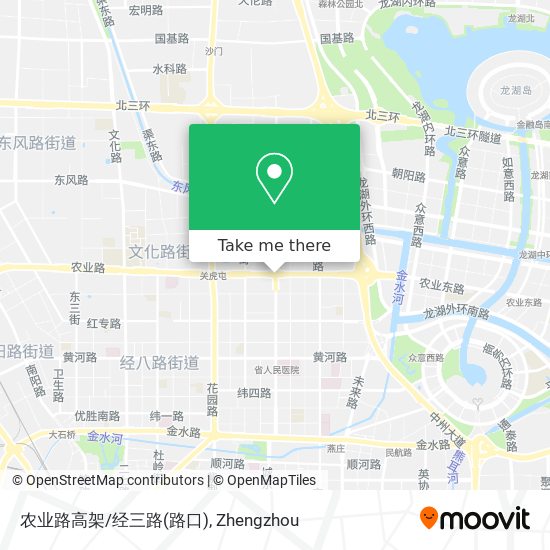 农业路高架/经三路(路口) map