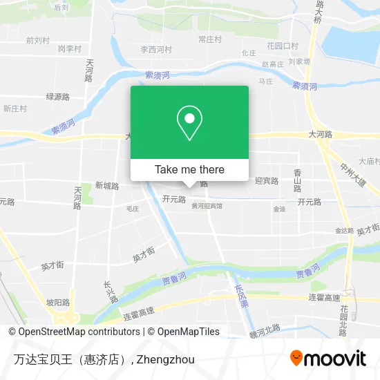 万达宝贝王（惠济店） map