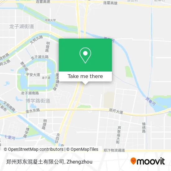 郑州郑东混凝土有限公司 map