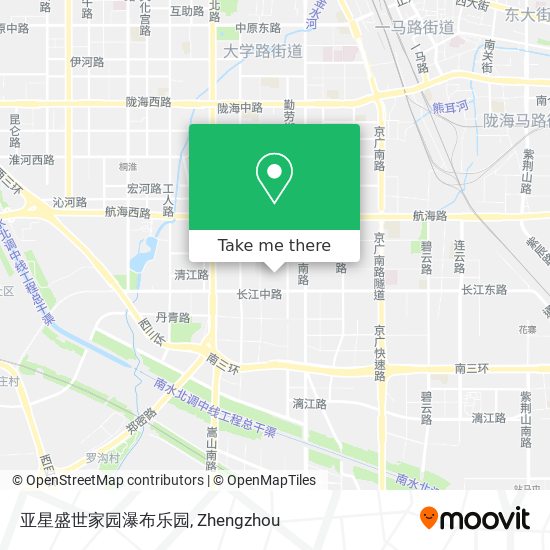 亚星盛世家园瀑布乐园 map