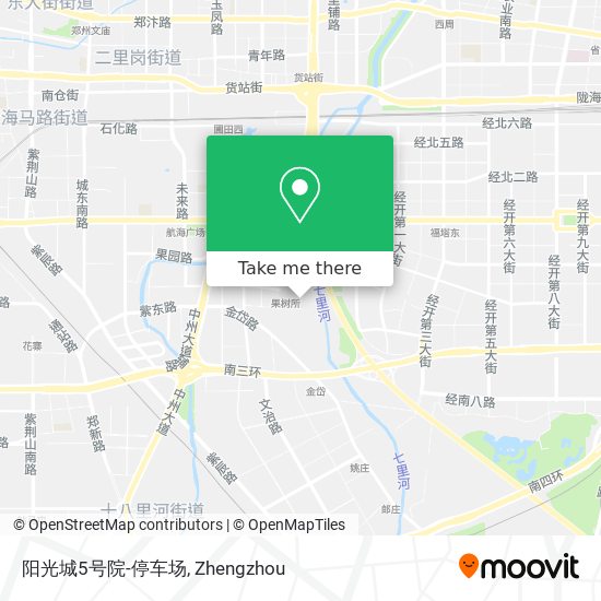 阳光城5号院-停车场 map