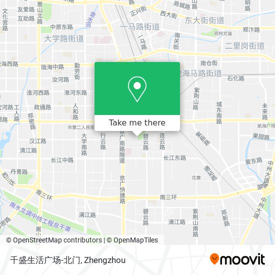千盛生活广场-北门 map