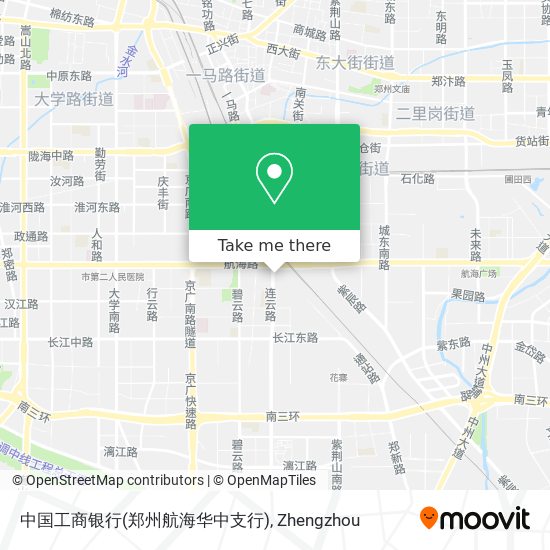 中国工商银行(郑州航海华中支行) map