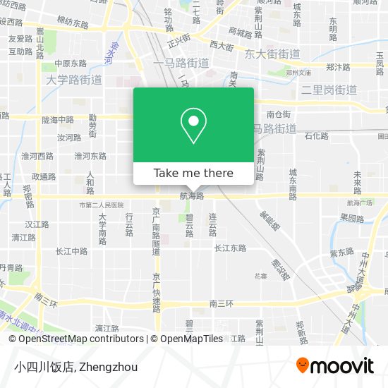 小四川饭店 map