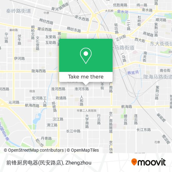 前锋厨房电器(民安路店) map