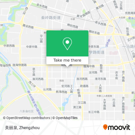 美丽泉 map