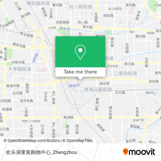 欢乐湖童装购物中心 map