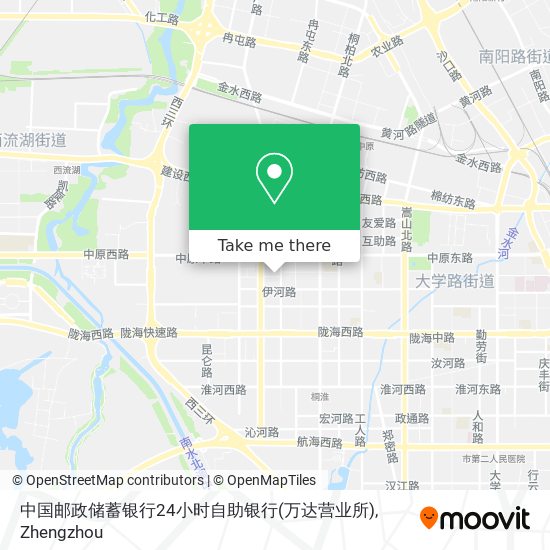 中国邮政储蓄银行24小时自助银行(万达营业所) map