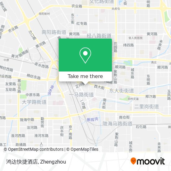 鸿达快捷酒店 map
