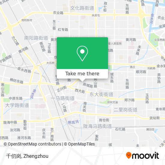 千仞岗 map