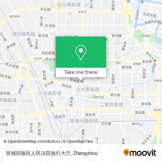 管城回族区人民法院执行大厅 map