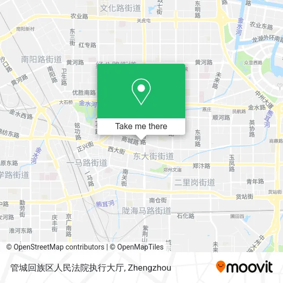 管城回族区人民法院执行大厅 map