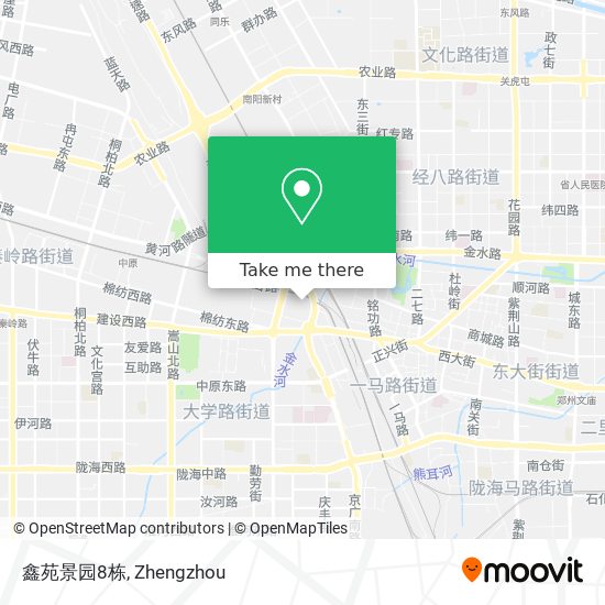 鑫苑景园8栋 map