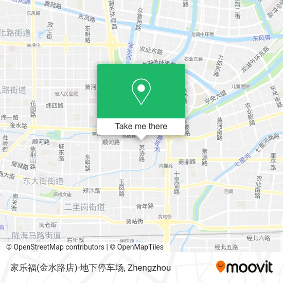 家乐福(金水路店)-地下停车场 map