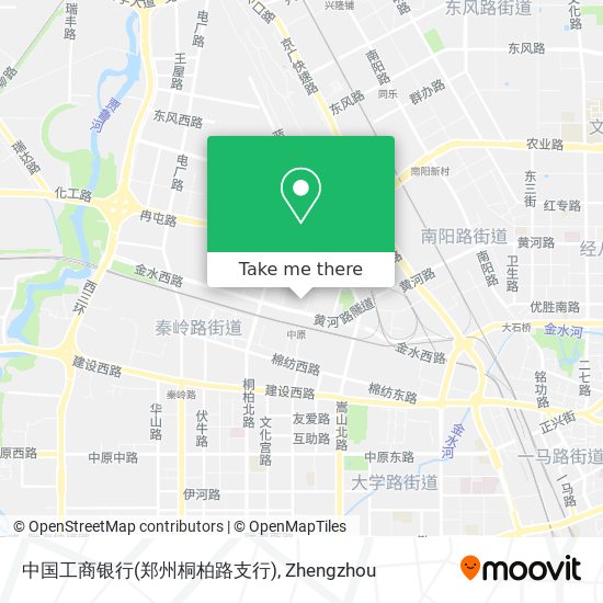中国工商银行(郑州桐柏路支行) map