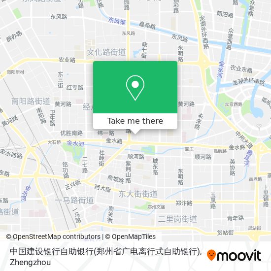 中国建设银行自助银行(郑州省广电离行式自助银行) map