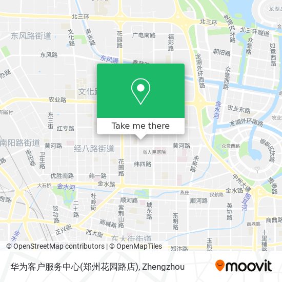 华为客户服务中心(郑州花园路店) map