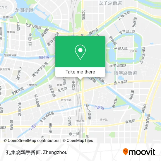 孔集烧鸡手擀面 map