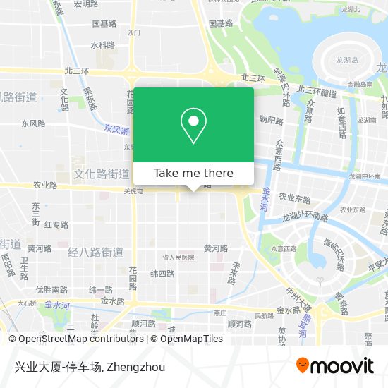 兴业大厦-停车场 map