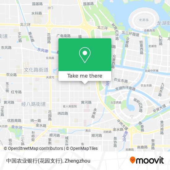 中国农业银行(花园支行) map