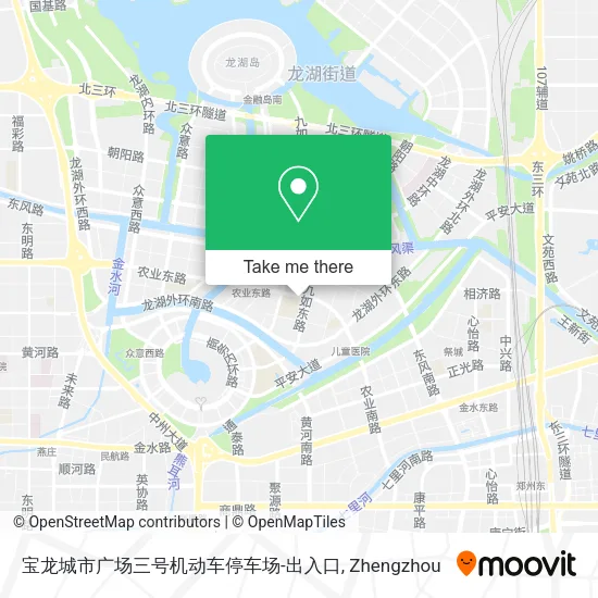 宝龙城市广场三号机动车停车场-出入口 map