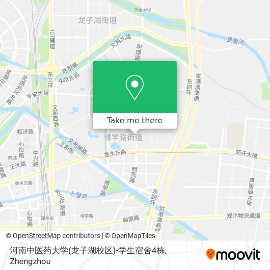 河南中医药大学(龙子湖校区)-学生宿舍4栋 map