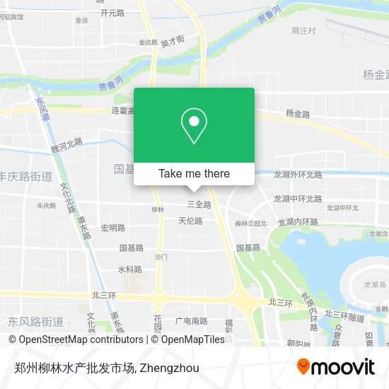 郑州柳林水产批发市场 map