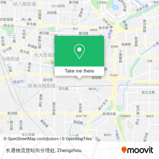 长通物流货站街分理处 map