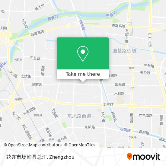 花卉市场渔具总汇 map